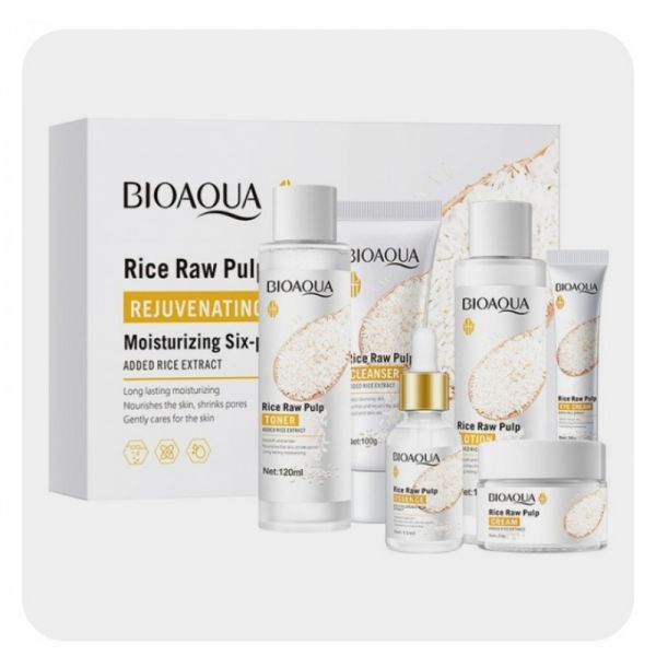 Anti-aging care set with rice extract BIOAQUA